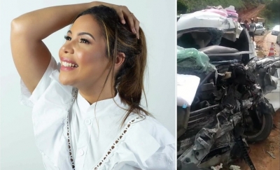 Cantora gospel Amanda Wanessa segue na UTI em estado grave após acidente de carro