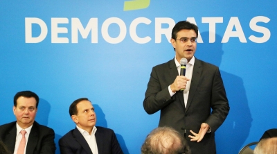 Doria escolhe Rodrigo Garcia (DEM) como candidato a vice em SP