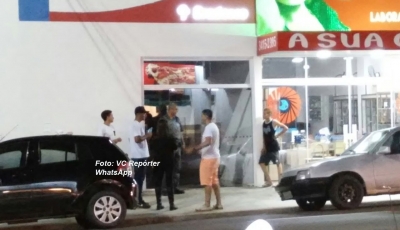 Moças ficam presas em posto bancário na zona Norte