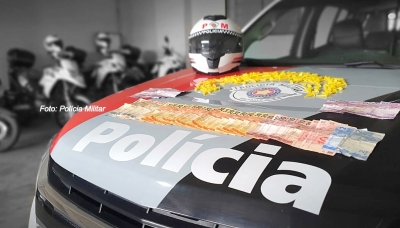 Homem é preso com crack, celular e dinheiro na zona sul