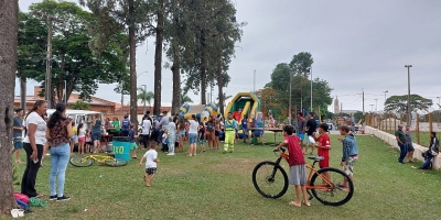 Vera Cruz tem dias de com muitas brincadeiras e diversão para as crianças