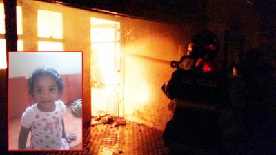 TRAGÉDIA: Criança de três anos morre em incêndio na região