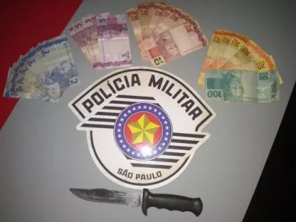 Polícia Militar prende dupla que assaltou autoposto na região