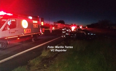 Carro na contra mão, com motorista embriagado, provoca grave acidente em Marília