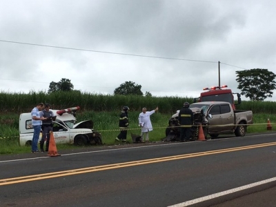Acidente com ambulância deixa três mortos e um ferido