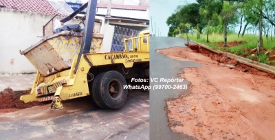 Chuva reabre buracos e causa transtornos em Marília