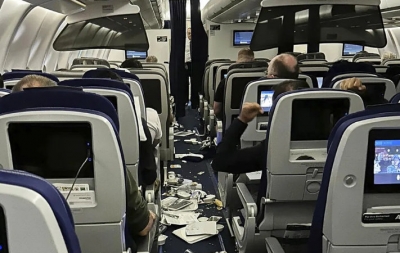 Voo da Lufthansa tem queda de altitude após ser atingido por raio e deixa sete feridos