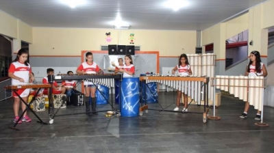 Música é diferencial na grade curricular da rede municipal de Pompeia