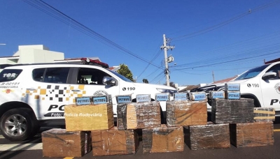 Apreensão de meia tonelada de cocaína dá prejuízo de R$ 40 milhões ao tráfico