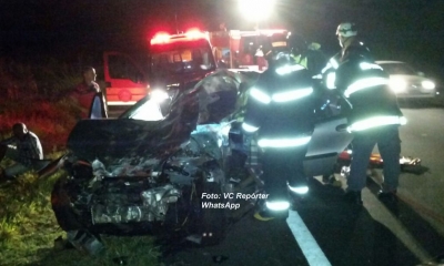 Marilienses ficam gravemente feridos em acidente