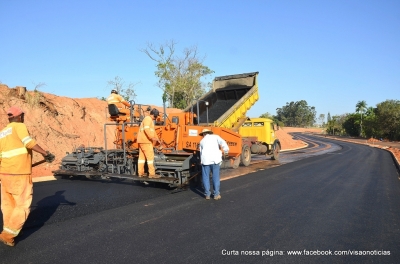 Prefeitura inicia asfaltamento da Radial Sul-Leste