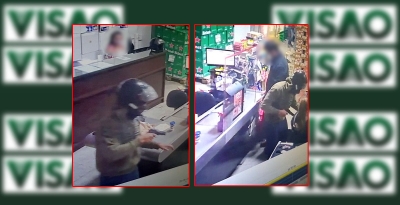 DIG tenta identificar criminoso que assaltou supermercado em Marília