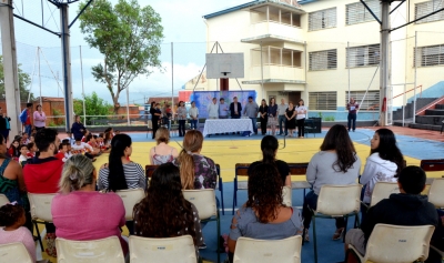 Prefeitura entrega melhorias realizadas na Emef Amaury Pacheco
