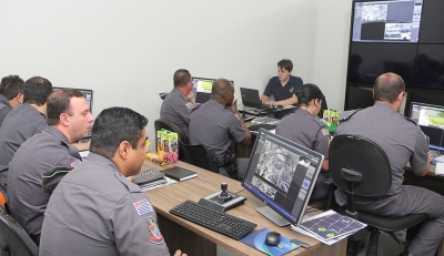 Central de videomonitoramento entra em testes na segunda
