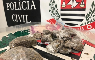 Rapaz vem para Marília trabalhar, mas como vendedor de drogas. Acabou preso pela DISE