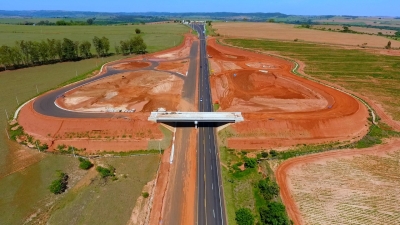 Entrevias avança na construção de trevos da ligação Marília-Assis