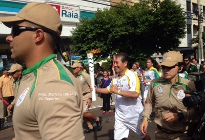 Tocha Olímpica passa por Marília, com homenagens