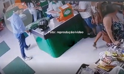 ROCAM prende homem acusado de assaltar mercado