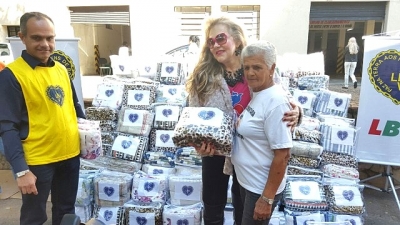 LBV repassa 300 cobertores para o Fundo Social