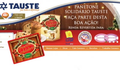 Tauste inicia o Panetone Solidário 2015