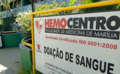 Hemocentro de Marília faz 1.159 captações de sangue em janeiro