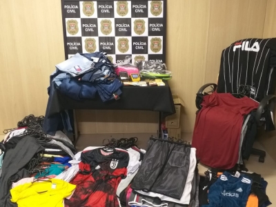 Comerciante é preso por irregularidades na venda de roupas na região