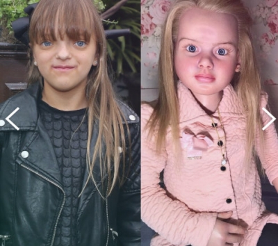 Boneca realista de Rafa Justus tem 1,10m e implante de cabelo humano.