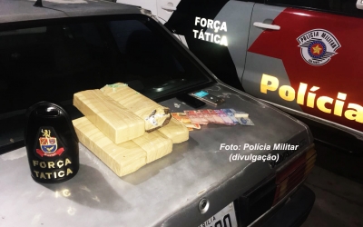 Rapaz é preso no dia do aniversário com grande quantidade de maconha