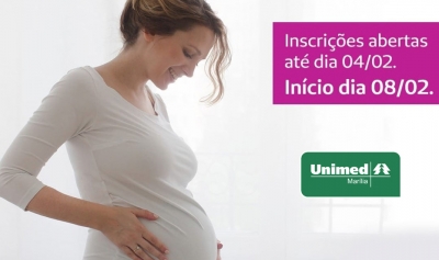 Unimed Marília: últimos dias de inscrições para o Grupo de Orientação à Gestantes edição Online 