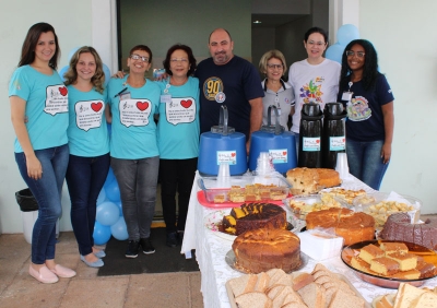Café com Amor da Oncologia da Santa Casa de Marília com tema Novembro Azul