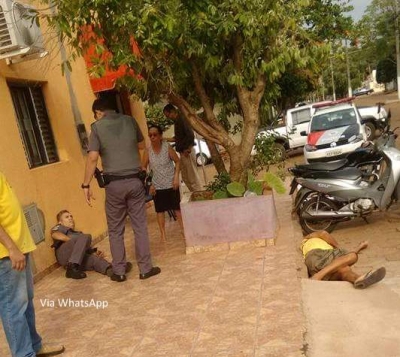 Homem morre após tentar esfaquear Policial Militar