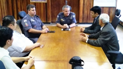 Segurança: ACIM e Polícia Militar estudam ações conjuntas
