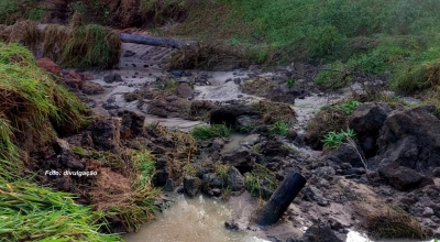 Temporal afeta abastecimento de água na zona sul de Marília