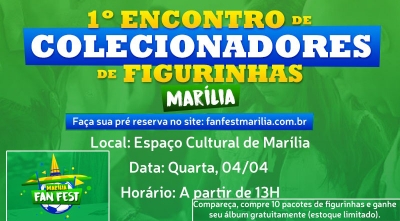 Troca de figurinhas: inscreva-se no site e ganhe seu álbum