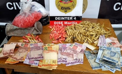 DISE prende homem acusado de tráfico de drogas na zona norte de Marília