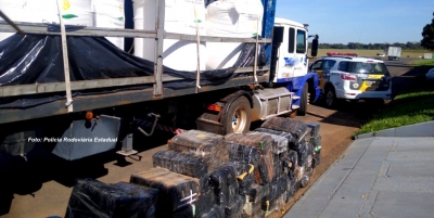 Polícia Rodoviária apreende mais um carregamento de maconha, na região