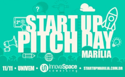 Abertas as inscrições para o 2º Marília Startup Pitch Day