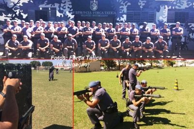 Força Tática faz treinamento especial em Marília