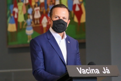 Doria anuncia auxílio de R$ 300 a quem perdeu parente para a covid-19