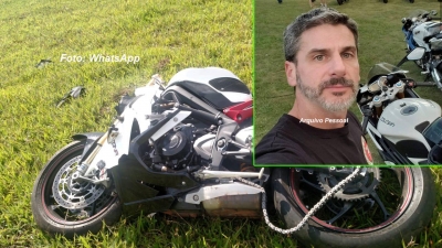 Motociclista mariliense morre em acidente na SP-294