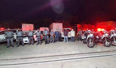 Polícia Militar e Vigilância Sanitária atuam no fim de semana coibindo aglomerações