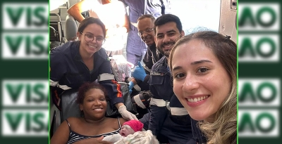  Equipe do SAMU realiza parto dentro de viatura em Marília