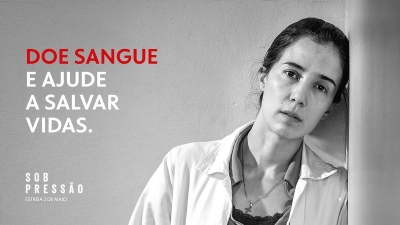 Doação de sangue é tema da terceira temporada da série da TV “Sob Pressão"