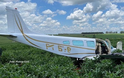 Polícia captura piloto de avião que transportava drogas e foi interceptado pela FAB