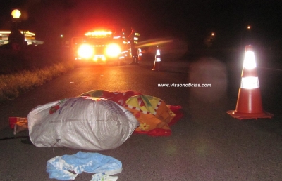 Andarilho morre atropelado na rodovia do Contorno