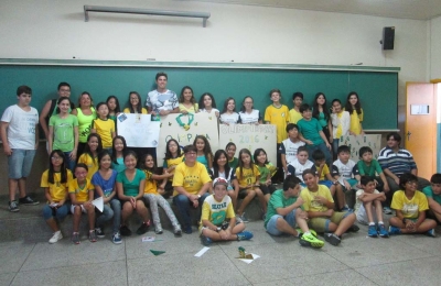 Colégio Preve Objetivo recebe atletas para abertura de projeto multidisciplinar