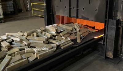 Polícia Federal destrói 2,6 toneladas de drogas apreendidas na região de Marília