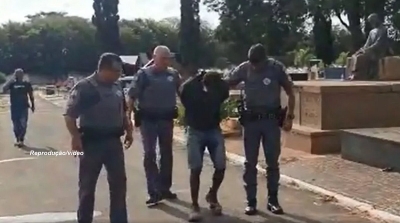 Ao combater vandalismo no cemitério, funcionário da Emdurb acaba esfaqueado em Marília