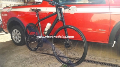 Ciclista sofre grave acidente enquanto pedalava na vicinal de Avencas