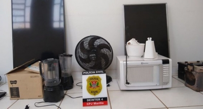 Policia Civil prende quadrilha responsável por seis furtos ocorridos em Marília